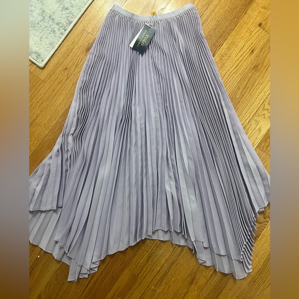 Ralph Lauren Purple Maxi A-Line Skirt